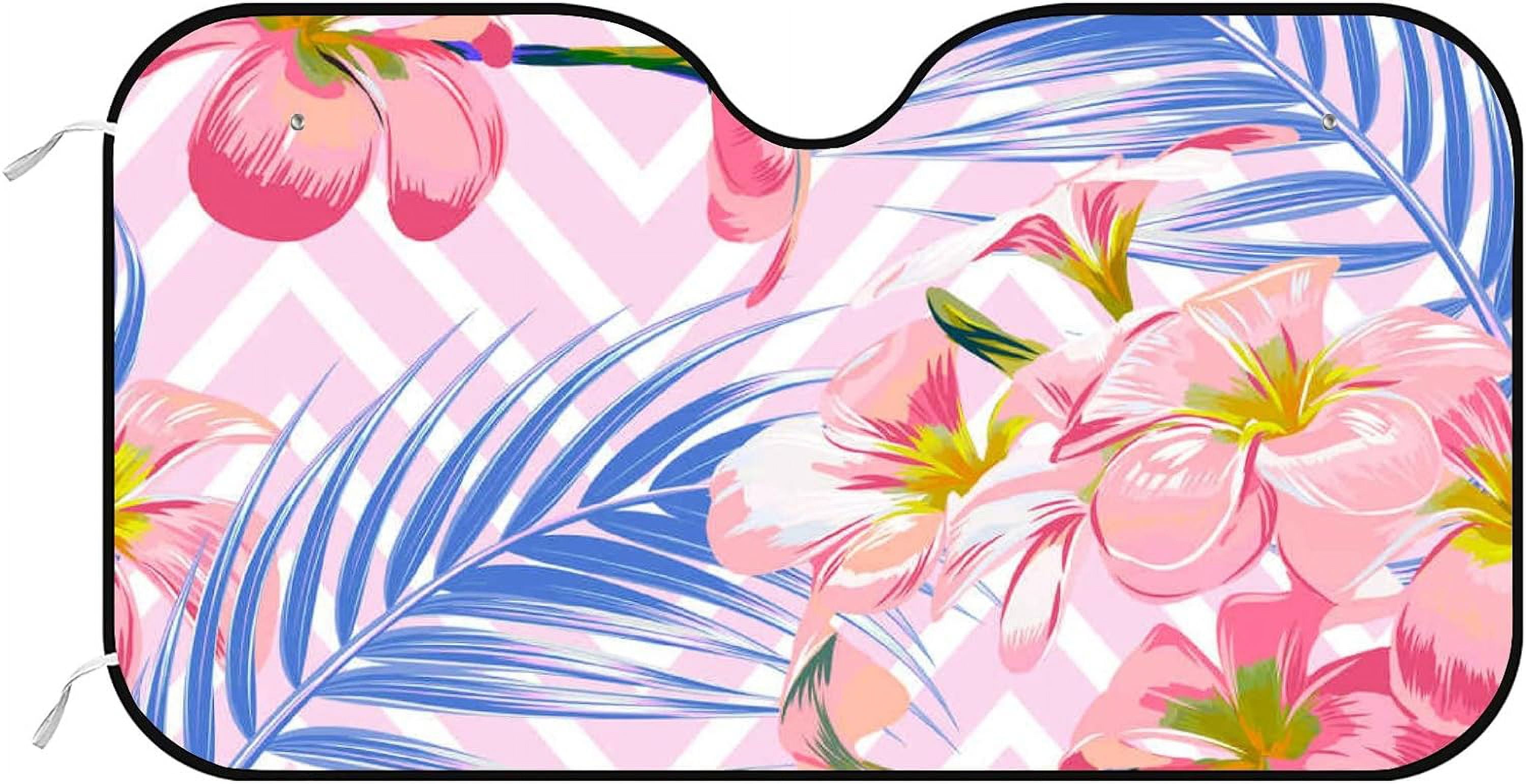 GZHJMY Car Front Windshield Sunshade UV Heat Protection, Foldable Auto