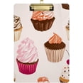 thumbnail image 1 of GZHJMY Cartoon Cake Clipboard A4 Standard Size Decorative Clipboard with Low Profile Metal Clip for Students Men Women Classroom and Office Whiteboard Clipboards, 1 of 7