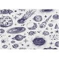 thumbnail image 1 of GZHJMY Cartoon Galaxy Bathroom Rug - 16" x24" Ultra Soft Non Slip Bath Mat Absorbent Plush Shaggy Bath Rugs for Tub, Shower, Bath Room, Machine Wash Carpet Runner, 1 of 7