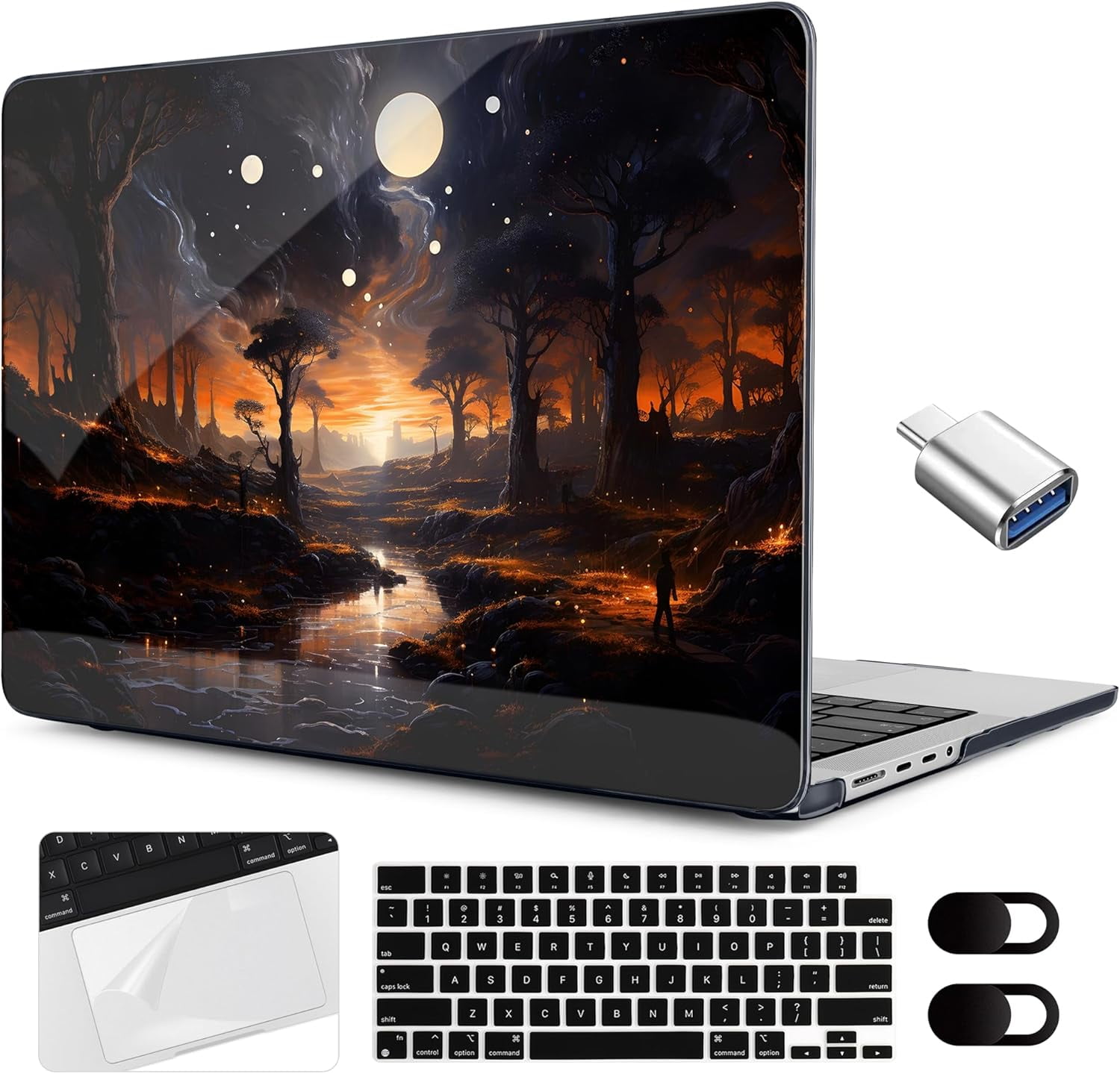 GZHJMY Case for M4 MacBook 16 inch Case 2024 2023 2021 (A3403/A3186 ...
