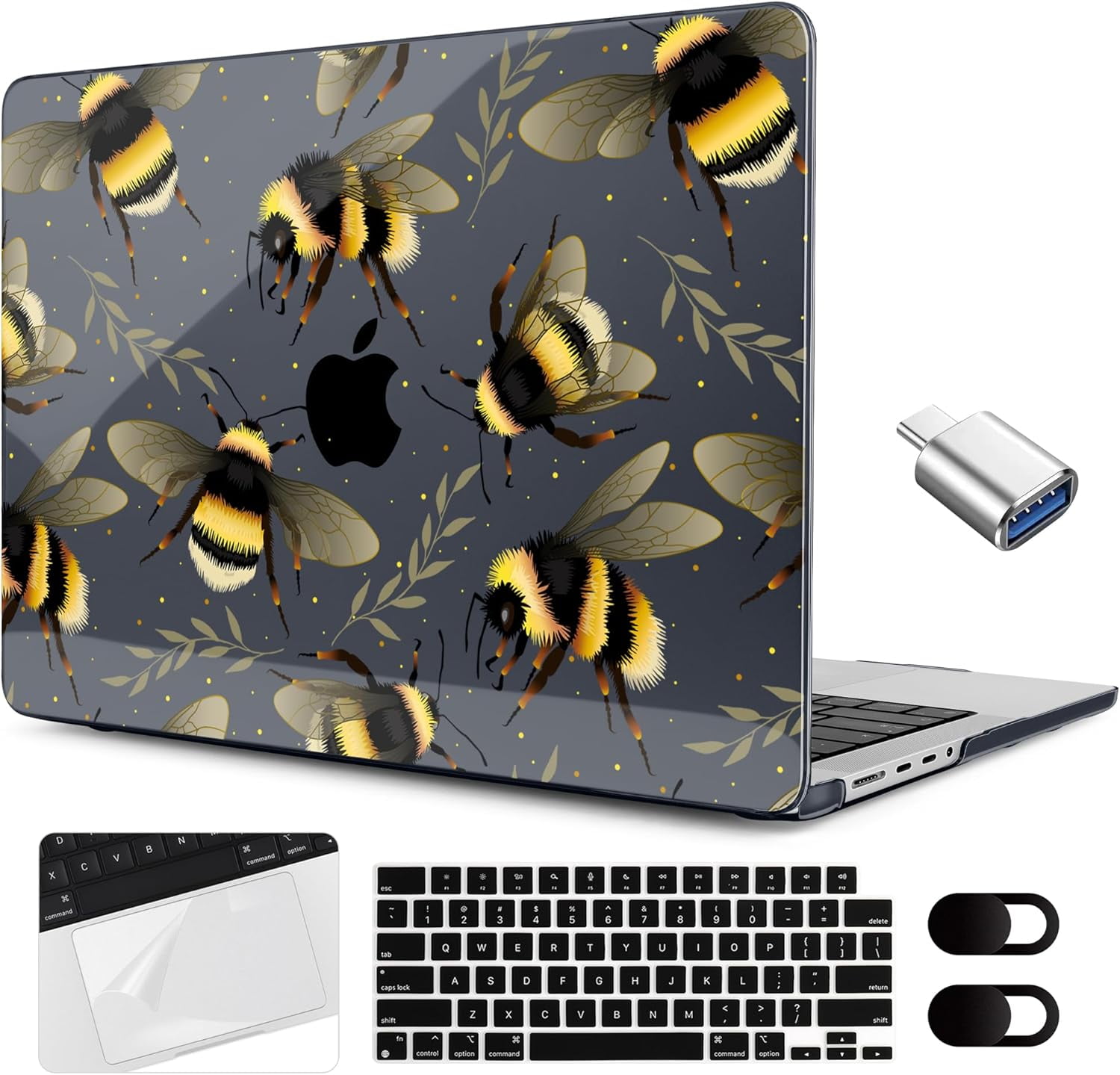 GZHJMY Case for M4 MacBook 16 inch Case 2024 2023 2021 (A3403/A3186 ...