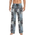 thumbnail image 1 of GZHJMY Cat Pajama Pants for Men, Lounge Pants Lightweight Men Pajama Bottoms with Drawstring Pockets, Christmas New Year Birthday Gifts, X-Large, 1 of 6