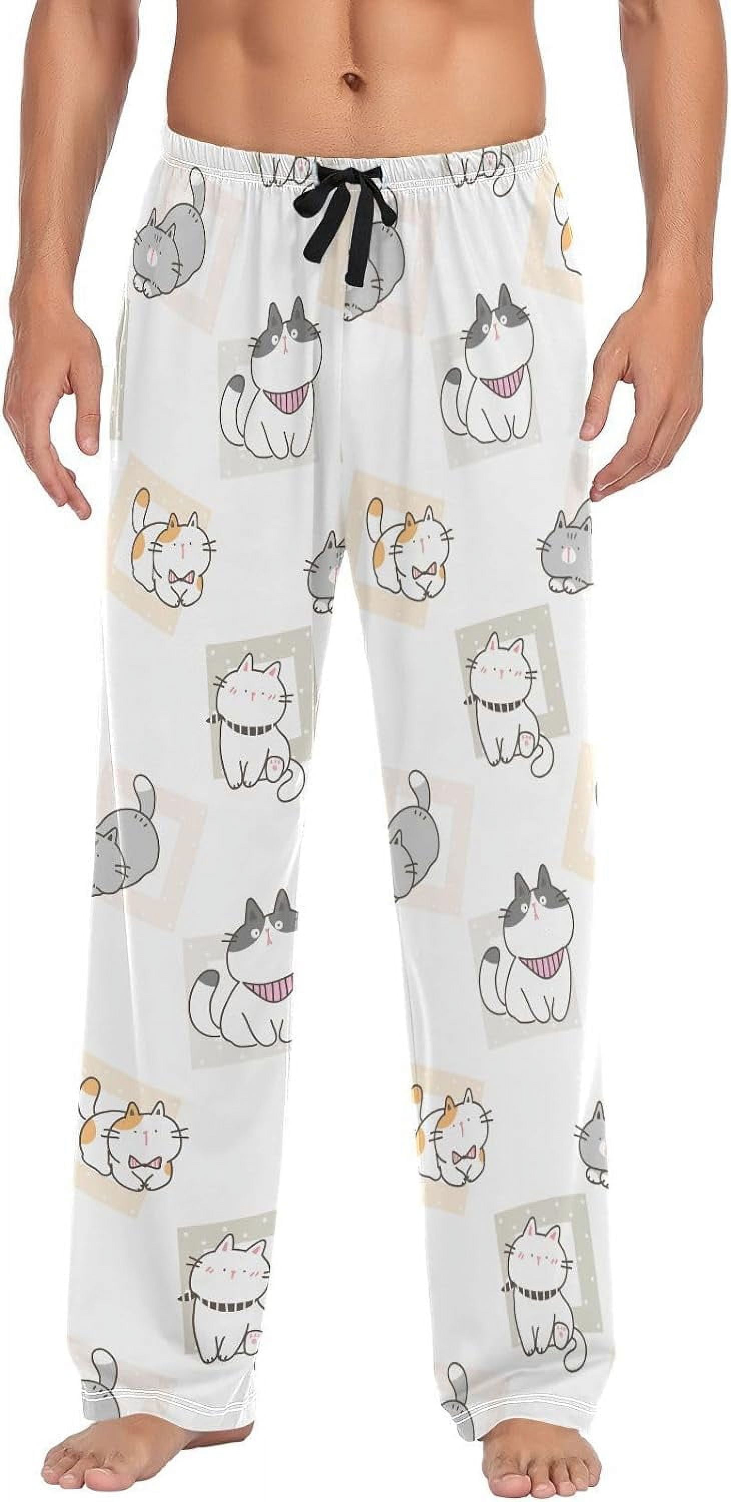 GZHJMY Cute Truck Excavator Men's Pajama Pants, Soft and