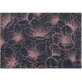 thumbnail image 1 of GZHJMY Cherry Blossoms Flower Floral Bath Mat for Bathroom Rugs Rectangle Carpet for Shower, Fluffy Absorbent & Machine Washable, 16x24 Inch Carpet Runner, 1 of 5