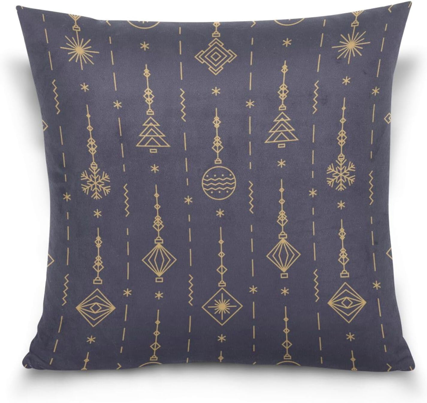 YETTASBIN Old School Tattoo Style Throw Pillow Cover - 18x18 Inch, Cotton Blend, Hidden Zipper, For Sofa, Bed, Couch Decor - View #8