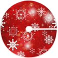 thumbnail image 1 of GZHJMY Christmas Christmas Tree Skirt Home Decoration Large Round Christmas Tree Skirt for Holiday Party Home Christmas Day Ornaments, 35.4", 1 of 6