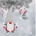 thumbnail image 1 of GZHJMY Christmas Cloth Napkin Xmas Gnome Ball Grey Kitchen Dining Table Decor for Family Gathering Festive Dinner Napkin Party Favors 4 Pack 20" × 20", 1 of 6