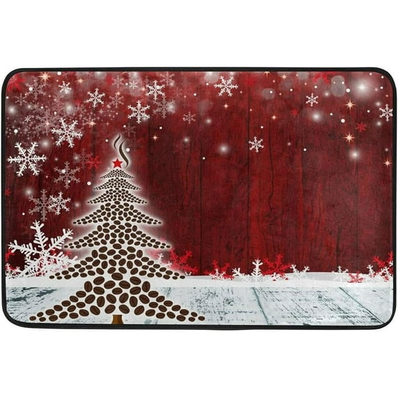 GZHJMY Christmas Door mat Non Slip Floor Door Rug, Soft Floor Mat for Kitchen Garden Bedroom Indoor Outdoor Entrance Home Holiday Decoration 23.6" x15.7"