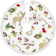 thumbnail image 1 of GZHJMY Christmas Forest Christmas Tree Skirt 36" for Indoor Outdoor Holiday Party Office Store Cupboard Decoration, 1 of 5