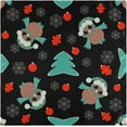 thumbnail image 1 of GZHJMY Christmas Owl Cloth Dinner Napkins Everyday Use 20" × 20" Home Decor 4 Pack, 1 of 7