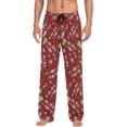 thumbnail image 1 of GZHJMY Christmas Pajama Pants for Men, Lounge Pants Lightweight Men Pajama Bottoms with Drawstring Pockets, Christmas New Year Birthday Gifts, X-Large, 1 of 6
