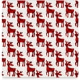 thumbnail image 1 of GZHJMY Christmas Pattern of Deers Printed Square Ceramic Coaster for Drinks with Cork Base for Coffee Cups, Place Mats for Home Decor, 6 Pcs, 1 of 4