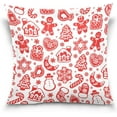 thumbnail image 1 of GZHJMY Christmas Pillow Cover 16 x 16 Inch, Soft Decorative Cushion Case Square Throw Pillow Cover for Sofa Living Room Couch Home Decor, 1 of 7