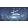 thumbnail image 1 of GZHJMY Christmas Reindeer Area Rug, Anti Fatigue Large Floor Mat, Soft Washable Plush Carpet with Non-Slip Rubber Back for Entryway, Bedroom, Sink, Kitchen, Bathroom, 39 x 20 Inch Carpet Runner, 1 of 7