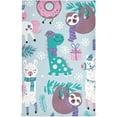 thumbnail image 1 of GZHJMY Christmas Sloth Dino Llama Kitchen Towels Set of 1 Dishcloths Hand Towels Tea Towels Ultra Absorbent for Cleaning Washing Drying Dishes Tableware 28'' x 18'', 1 of 7