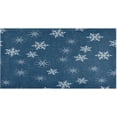 thumbnail image 1 of GZHJMY Christmas Snowflakes Bathroom Rug Mat,Soft and Absorbent Bath Mats Non-Slip Carpet Machine Washable Kitchen Mat for Bathroom, Tub and Shower 39x20in Carpet Runner, 1 of 7