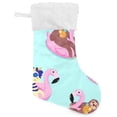 thumbnail image 1 of GZHJMY Christmas Stocking, Personalized Sloth Large Candy Stocking Hanging Gift, Xmas Stockings Decoration 1 PCS for Family Holiday Party Ornaments Decor Fireplace, 1 of 7