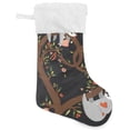 thumbnail image 1 of GZHJMY Christmas Stocking, Personalized Sloth Large Candy Stocking Hanging Gift, Xmas Stockings Decoration 1 PCS for Family Holiday Party Ornaments Decor Fireplace, 1 of 7