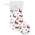 thumbnail image 1 of GZHJMY Christmas Stocking, Personalized Christmas Tree Large Candy Stocking Hanging Gift, Xmas Stockings Decoration 1 PCS for Family Holiday Party Ornaments Decor Fireplace, 1 of 7