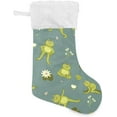 thumbnail image 1 of GZHJMY Christmas Stockings 1PCS,Cute Frog Big Xmas Stockings Gift Decorations and Party Supplies,Used for Fireplace Decoration Socks Christmas Tree Decoration, 1 of 7