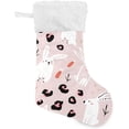 thumbnail image 1 of GZHJMY Christmas Stockings, Family Holiday Party Personalized Gift, Cute Hand Drawn Bunny Christmas Stockings Christmas Decorations Mantel Decor, 12"x18" 1PCS, 1 of 7