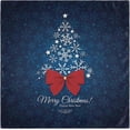 thumbnail image 1 of GZHJMY Christmas Tree Navy Cloth Napkins Washable Reusable Polyester Dinner Napkins 20 x 20 Inch for Home Weddings Parties Holiday Table Napkins Set of 4, 1 of 7