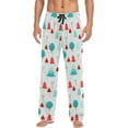 thumbnail image 1 of GZHJMY Christmas Tree Pajama Pants for Men, Lounge Pants Lightweight Men Pajama Bottoms with Drawstring Pockets, Christmas New Year Birthday Gifts, Medium, 1 of 6