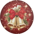 thumbnail image 1 of GZHJMY Christmas Wind Chime Placemats Set of 4 Non-Slip Heat Resistant Dining Table Place Mats Washable Kitchen PVC Weave Table Mats Table Mat, 1 of 7