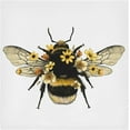 thumbnail image 1 of GZHJMY Cloth Dinner Napkins Bee Daisy Flower Kitchen Decor for Cocktail Gathering Housewarming Wedding 1 Pack 20" × 20", 1 of 7