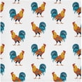 thumbnail image 1 of GZHJMY Cloth Napkin Cute Rooster Pattern Kitchen Dining Table Decor for Family Gathering Dinner Napkin Festive Holiday Seasonal Farmhouse Gift 4 Pack 20" × 20", 1 of 6