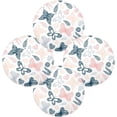 thumbnail image 1 of GZHJMY Colorful Butterfly Round Placemats, 4 Pack Table Mats for Kitchen Washable Non-Slip Place Mats Heat Resistant Place Mats for Kitchen Dining Table Decoration, 1 of 6