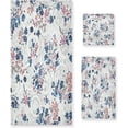 thumbnail image 1 of GZHJMY Colorful Flower Bath Towel Set of 3, Highly Absorbent & Soft Bathroom Towels Set Quick Dry Towels Set for Bathroom Spa Beach (1 Bathroom Towels, 1 Hand Towel, 1 Washcloth), 1 of 7