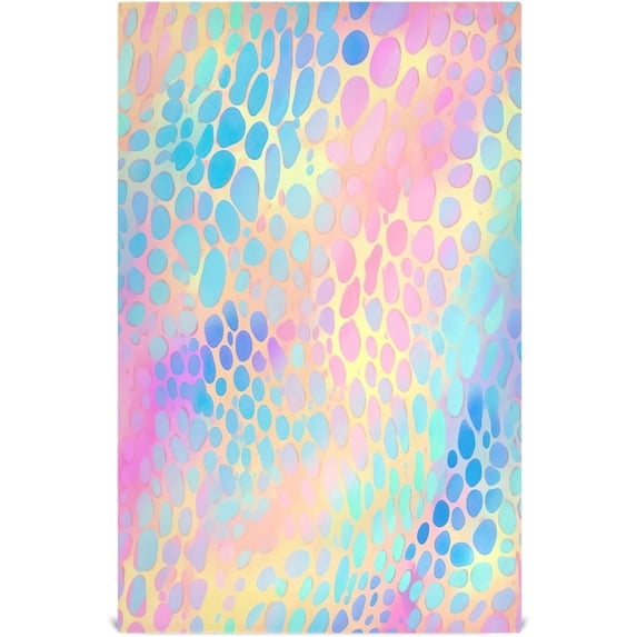 GZHJMY Colorful Leopard Kitchen Towels 18x28inch Ultra Soft Absorbent Quick Drying Kitchen Dish Towels Washable Cleaning Cloths Hand Towels Tea and Bar Towels, 4 Pack