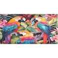 thumbnail image 1 of GZHJMY Colorful Parrot Birds Bathroom Rugs Bath Mat 39 x 20 Inch Non-Slip Extra Soft and Absorbent Shaggy Bath Carpet for Tub, Shower, Bathroom Carpet Runner, 1 of 7