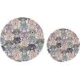 thumbnail image 1 of GZHJMY Cotton Colors Cute Koala Pattern 2 Pcs Woven Pot Holder Trivets Set,Round Coasters Placemat for Cooking Baking Hot Dish Pan Pot Bowl Teapot(7/9 Inches), 1 of 5