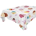 thumbnail image 1 of GZHJMY Cupcakes Rectangle Tablecloth, Waterproof Stain Wrinkle Resistant Washable Polyester Table Cover for Picnic Dinner Holiday Kitchen Party Decor, 60 x 120 in Home Decor, 1 of 7