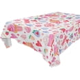 thumbnail image 1 of GZHJMY Cupcakes Rectangle Tablecloth, Waterproof Stain Wrinkle Resistant Washable Polyester Table Cover for Picnic Dinner Holiday Kitchen Party Decor, 60 x 108 in Home Decor, 1 of 7