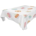 thumbnail image 1 of GZHJMY Cupcakes Square Tablecloth, Waterproof Stain Wrinkle Resistant Washable Polyester Table Cover for Picnic Dinner Holiday Kitchen Party Decor, 60 x 60 in Home Decor, 1 of 7