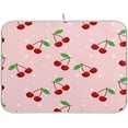 thumbnail image 1 of GZHJMY Cute Fruit (2) Dish Drying Mat for Kitchen Counter,Super Quick Absorbent Composite Sponge Dish Drying Pad,Heat Resistant Non-Slip Rack Tableware Mat (16x18Inch)for Dishes Coffee Machine Dish, 1 of 7