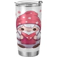 thumbnail image 1 of GZHJMY Cute Girl Tumbler Stainless Steel Double Wall Vacuum Reusable Insulated Mug with Straw and Built-in Coaste for Cold and Hot Beverages, 12oz, 1 of 7