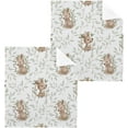 thumbnail image 1 of GZHJMY Cute Kangaroo Wash Cloth Set of 4, 12 x 12 Inch Cotton Baby Washcloths Absorbent and Super Soft Feel Fingertip Towel Face Towels for Bathroom, Gym, Spa, 1 of 7