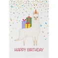 thumbnail image 1 of GZHJMY Cute Llama Happy Birthday Garden Flag 12 x 18 Inch Vertical Double Sided Welcome Yard Garden Flag Seasonal Holiday Outdoor Decorative Flag for Patio Lawn Home Decor Farmhous Yard Flags, 1 of 6