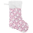 thumbnail image 1 of GZHJMY Cute Rabbit Pink Dots Christmas Stockings 1PCS, Large Xmas Stockings Gift Decorations and Party Supplies,Used for Fireplace Decoration Socks Christmas Tree Decoration, 1 of 7