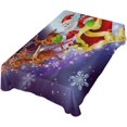 thumbnail image 1 of GZHJMY Cute Santa Outdoor Tablecloth 54x54In,Rectangle Table Cover Kitchen Dinner for Outdoor and Indoor Party Holiday Hotel BBQ-Christmas219 Home Decor, 1 of 7
