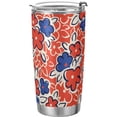thumbnail image 1 of GZHJMY Daisy Tumbler with Lid & Straw,Reusable Double Wall Stainless Steel Vacuum Insulated Travel Mug, 1 of 7