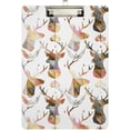 thumbnail image 1 of GZHJMY Deer Clipboard Classrooms Office Clipboard A4 Standard Letter Size 9" x 12.5" with Low Profile Metal Clip Decorative Clip Boards for Teachers, 1 of 6