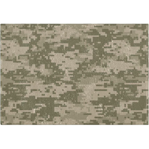 GZHJMY Digital Camouflage Camo Pattern Bath Mat for Bathroom Rugs Rectangle Carpet for Shower, Fluffy Absorbent & Machine Washable, 16x24 Inch Carpet Runner