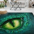thumbnail image 1 of GZHJMY Dinosaur Eye Non Slip Area Rug for Living Dinning Room Bedroom Kitchen, 1.7 ' x 2.6'(20 x 31 Inches / 50 x 80 cm), Animal Dinosaur Nursery Rug Floor Carpet Yoga Mat, 1 of 6