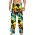 thumbnail image 1 of GZHJMY Dinosaur Pajama Pants for Men, Lounge Pants Lightweight Men Pajama Bottoms with Drawstring Pockets, Christmas New Year Birthday Gifts, Medium, 1 of 6