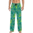 thumbnail image 1 of GZHJMY Dinosaur Pajama Pants for Men, Lounge Pants Lightweight Men Pajama Bottoms with Drawstring Pockets, Christmas New Year Birthday Gifts, X-Large, 1 of 6